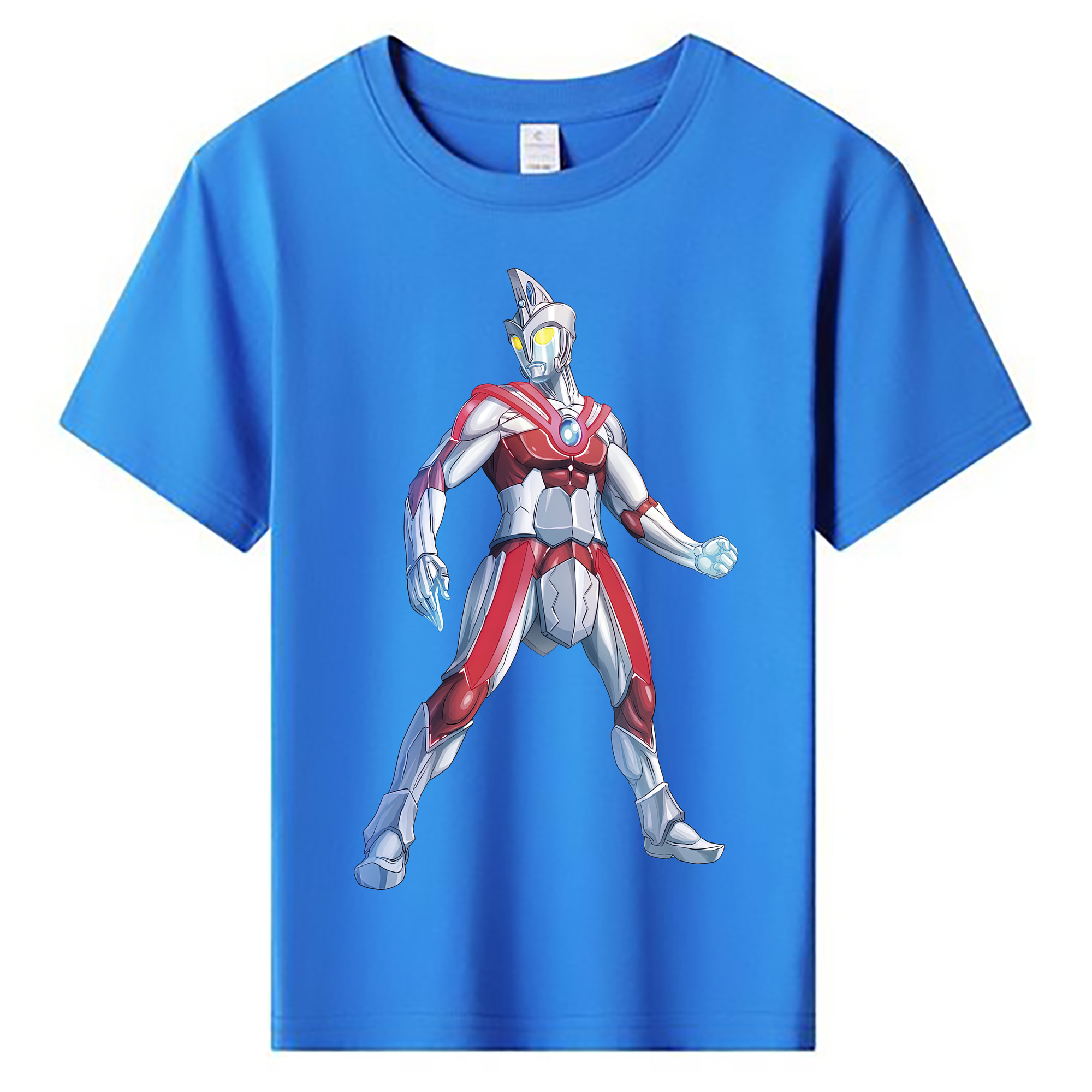 （画像用） ウルトラマン Ultraman 綿100％キッズTシャツ（フロントプリント）